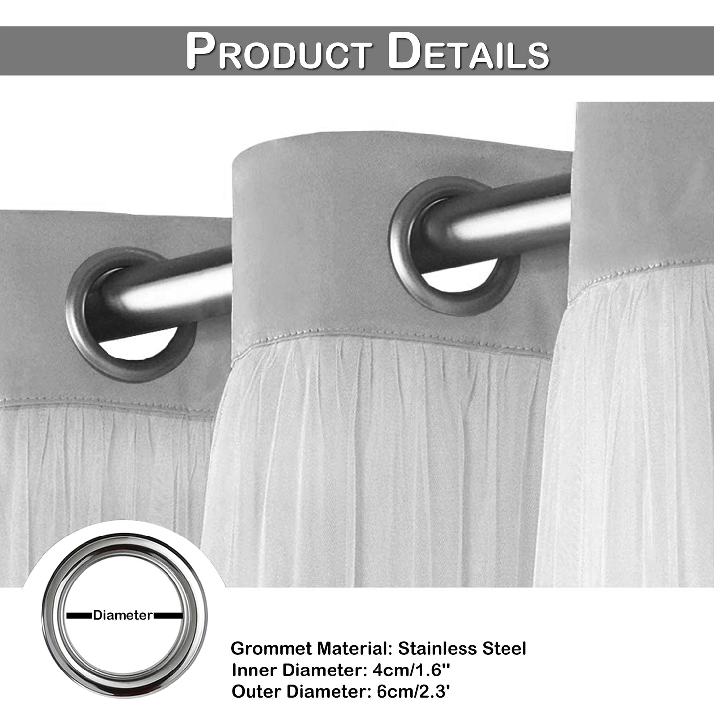 Double-Layer Blackout Curtain