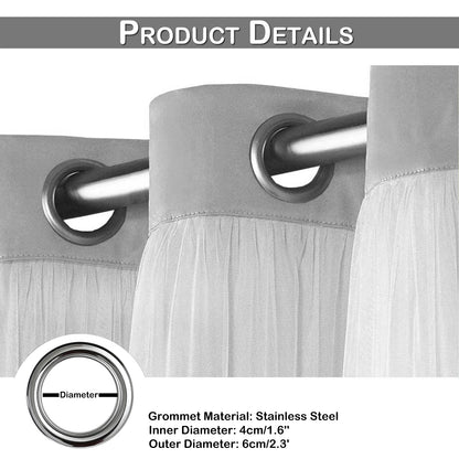 Double-Layer Blackout Curtain