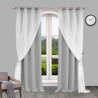 Double-Layer Blackout Curtain