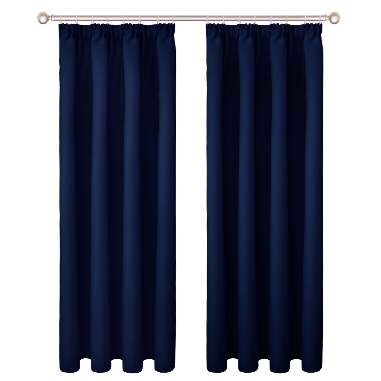 solid blackout curtain