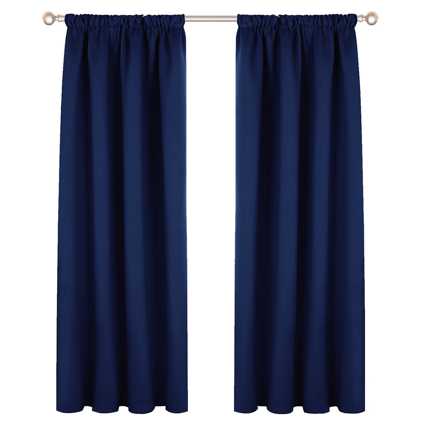 solid blackout curtain