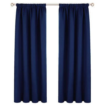 solid blackout curtain