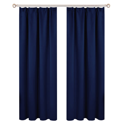 solid blackout curtain