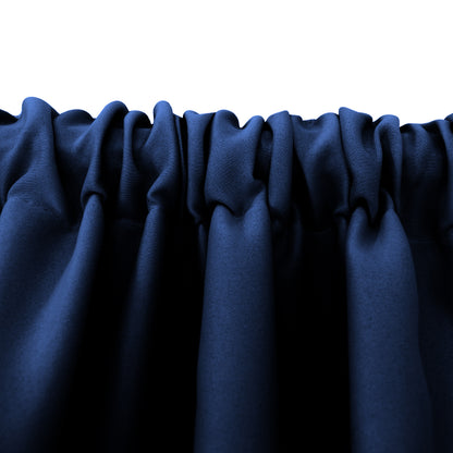 solid blackout curtain