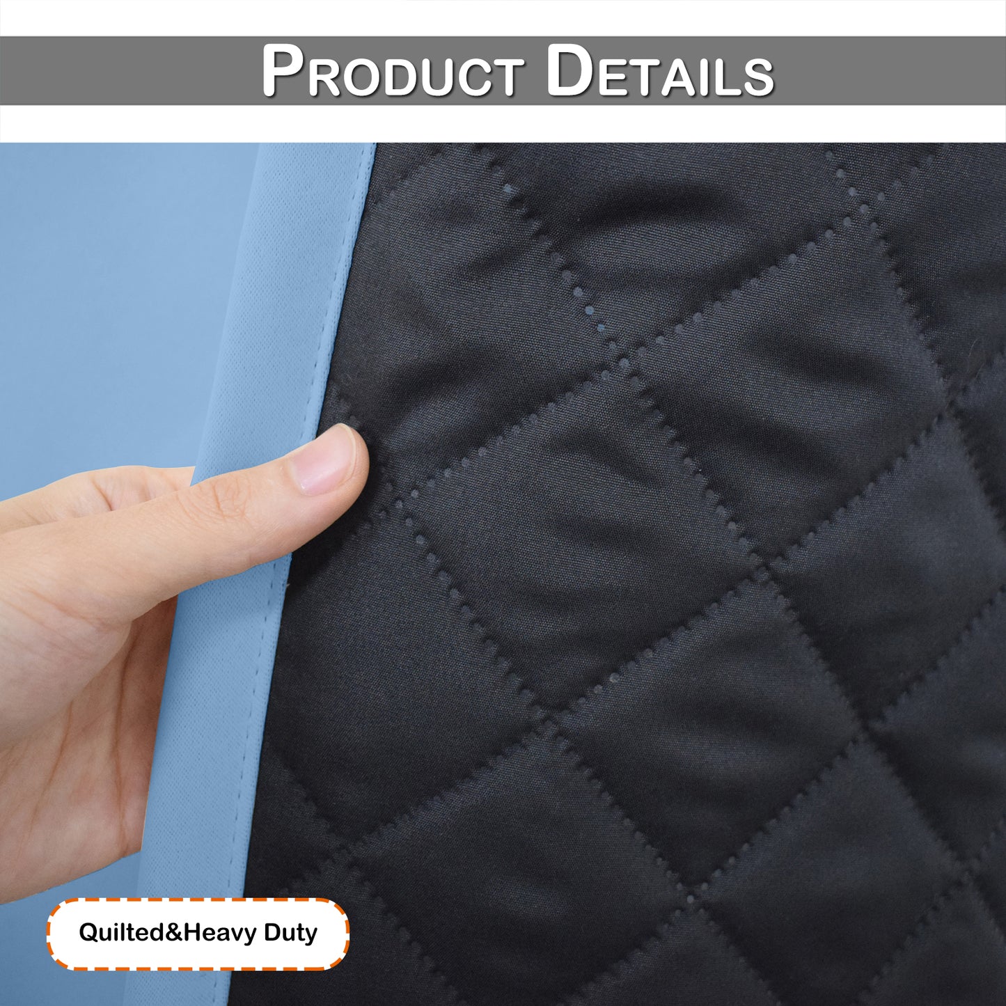 Heavy Duty Quilted Curtain