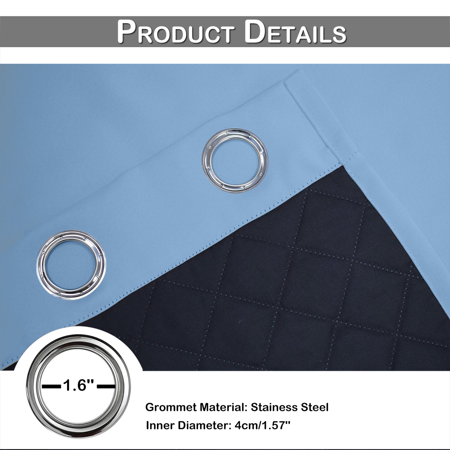 Heavy Duty Quilted Curtain