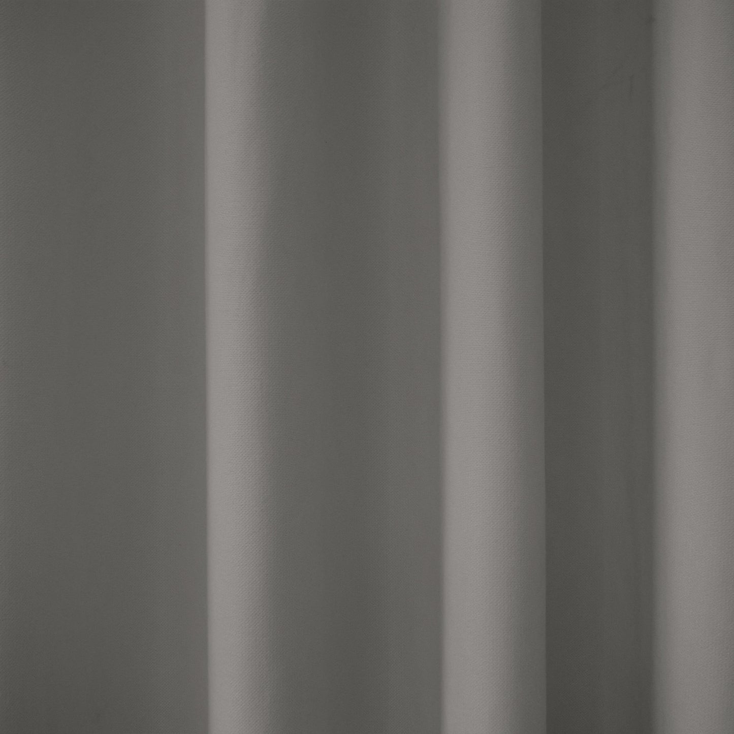 Rideaux de porte en coton, 1 panneau, gris, 132x203cm/132x244cm