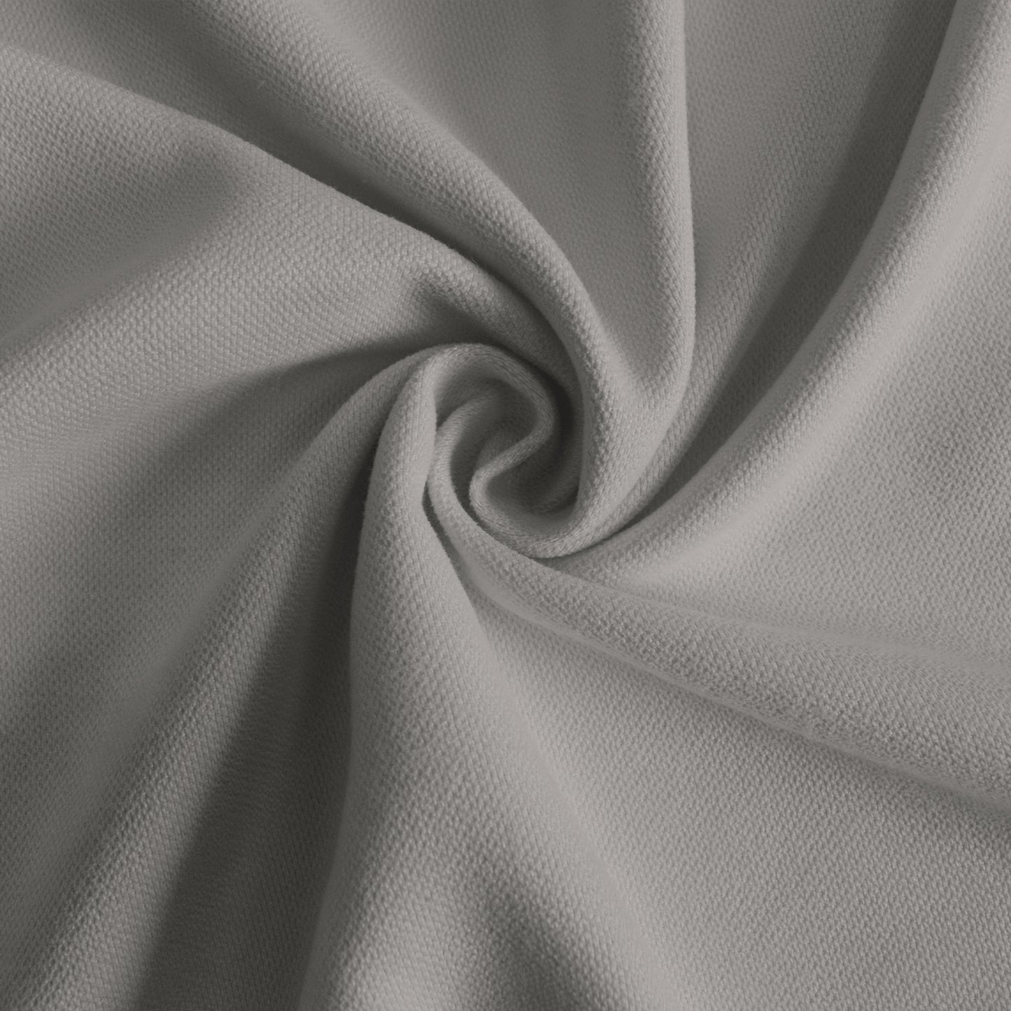 Rideaux de porte en coton, 1 panneau, gris, 132x203cm/132x244cm