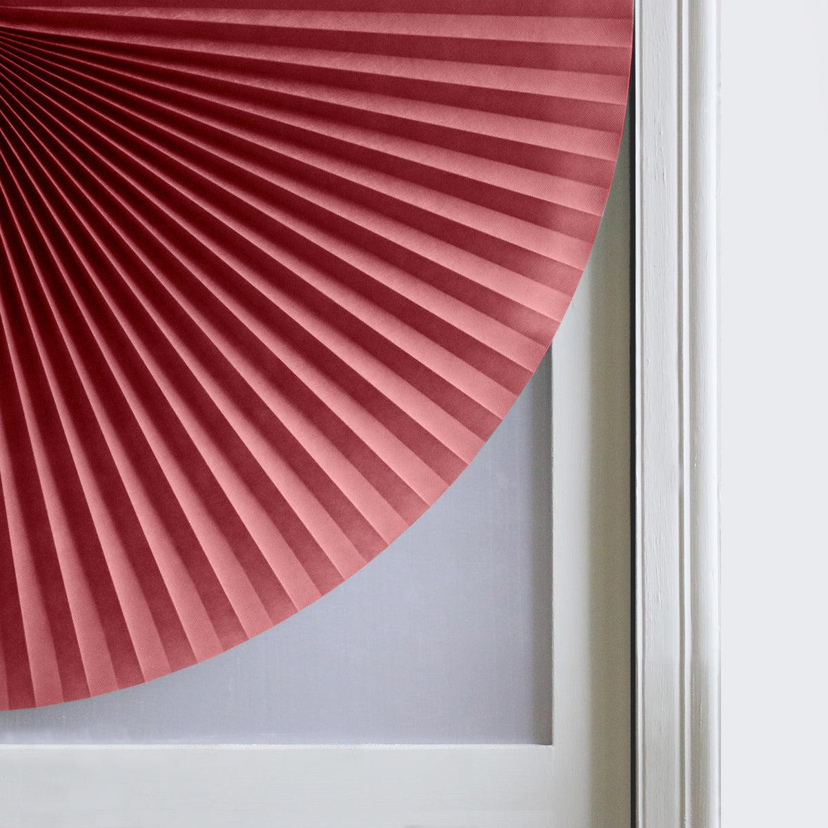 Rideaux auto-adhésifs, 1 panneau, rouge, 60*150cm/60*180cm/90*150cm/90*180cm