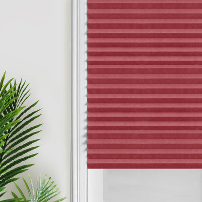 Rideaux auto-adhésifs, 1 panneau, rouge, 60*150cm/60*180cm/90*150cm/90*180cm