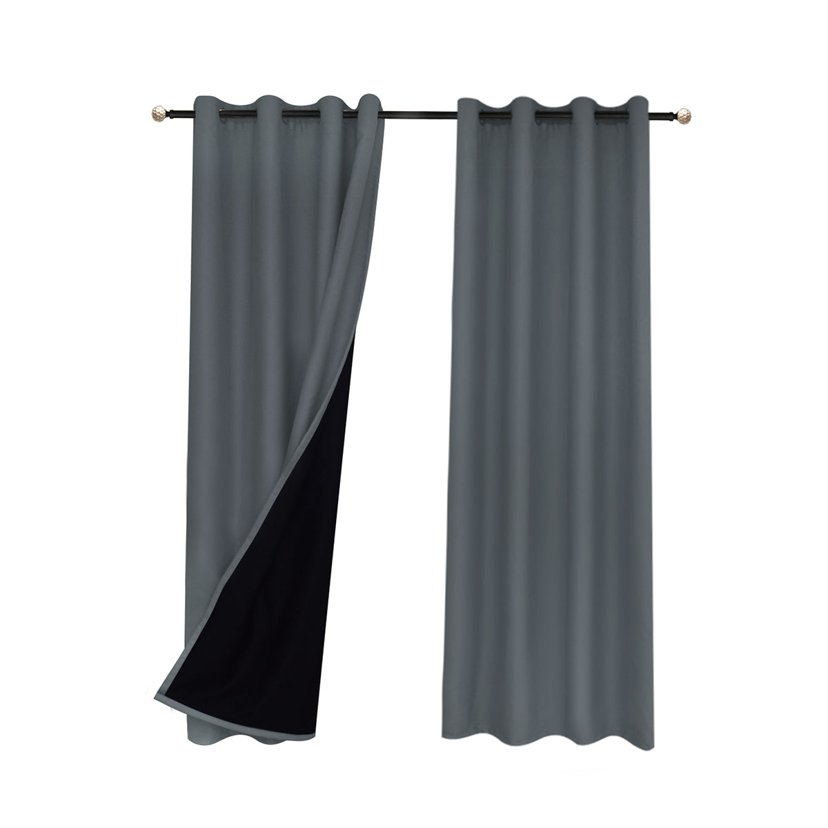 window curtain match for the curtain pole