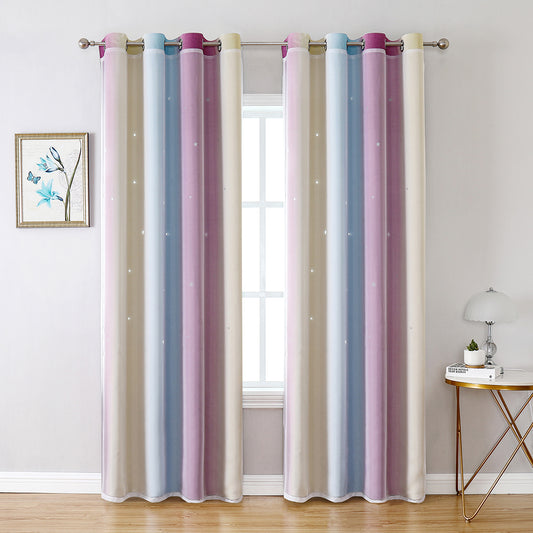 Double-Layer Blackout Curtains, 1 Panel, Purple, 100*130cm/134*160cm/134*210cm/134*240cm