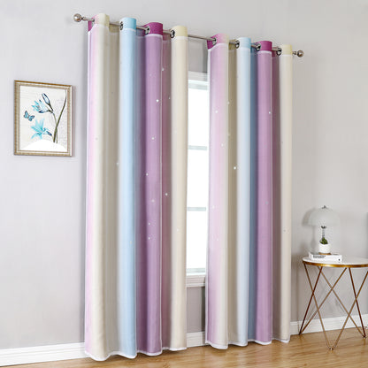 Rideaux occultants à double couche, 1 panneau, violet, 100 x 130 cm/134 x 160 cm/134 x 210 cm/134 x 240 cm