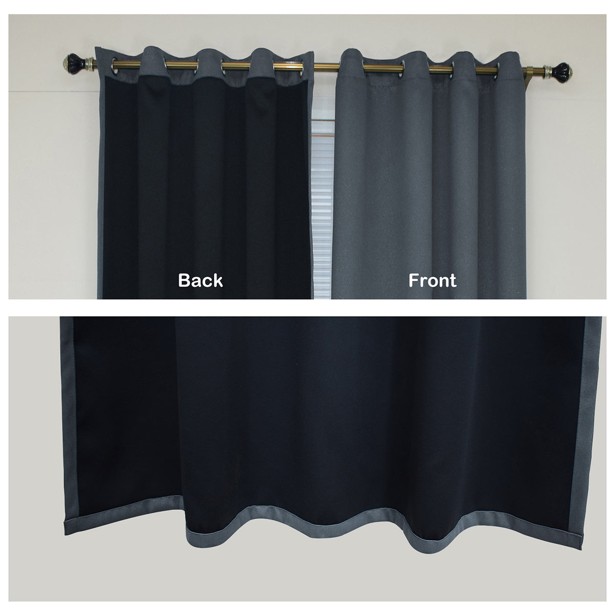 window curtain match for the curtain pole