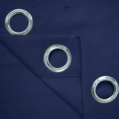 Rideau occultant ajouré en forme d'étoile