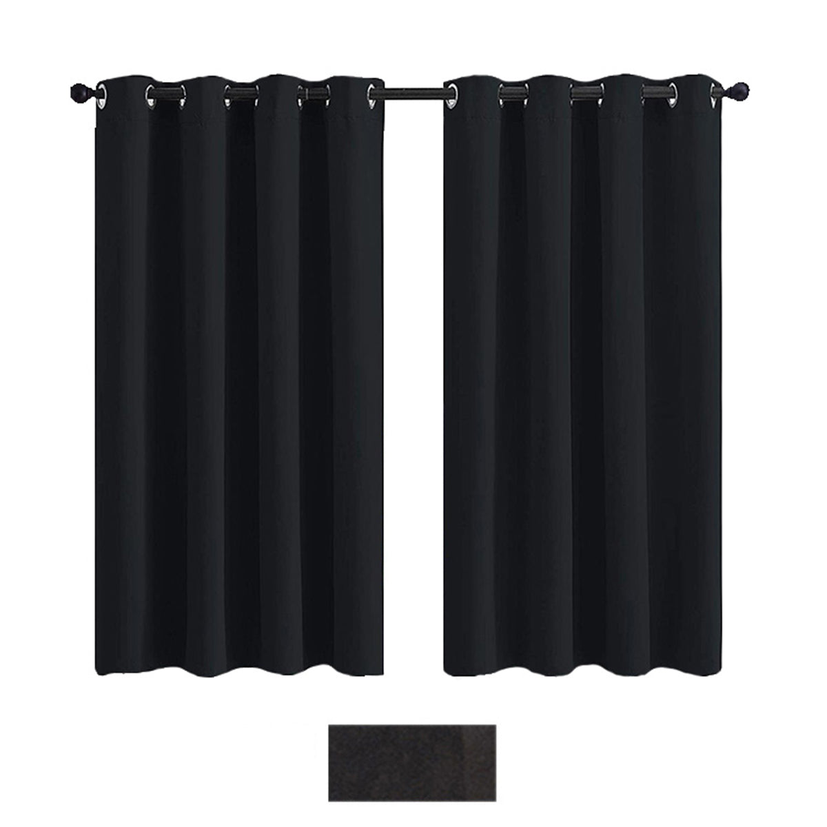 window curtain match for the curtain pole
