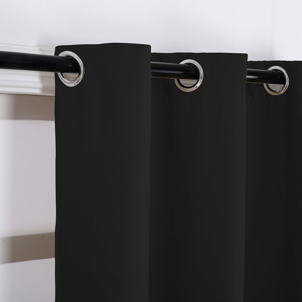 window curtain match for the curtain pole