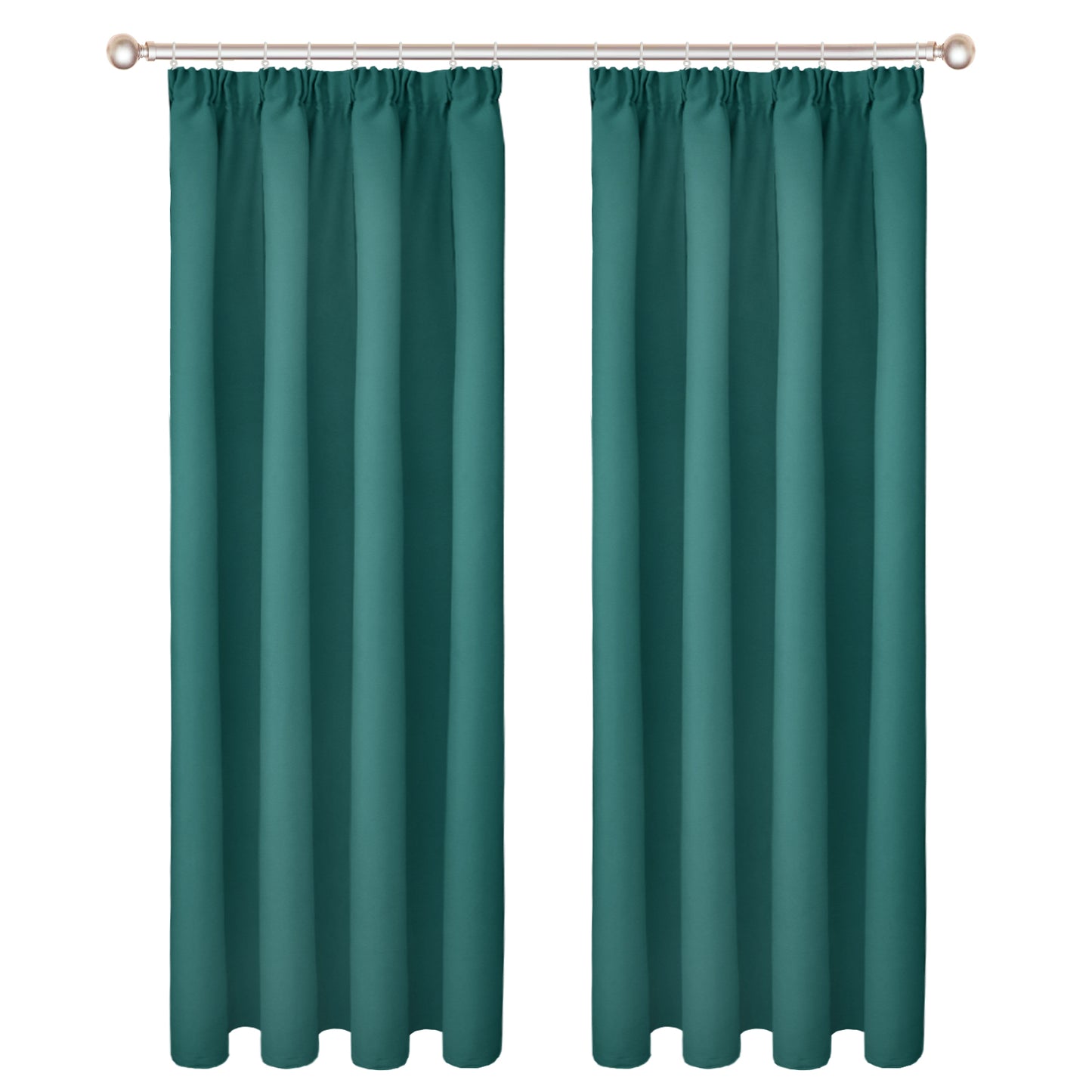 solid blackout curtain
