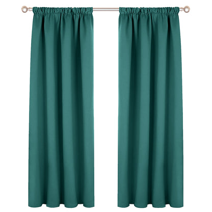 solid blackout curtain