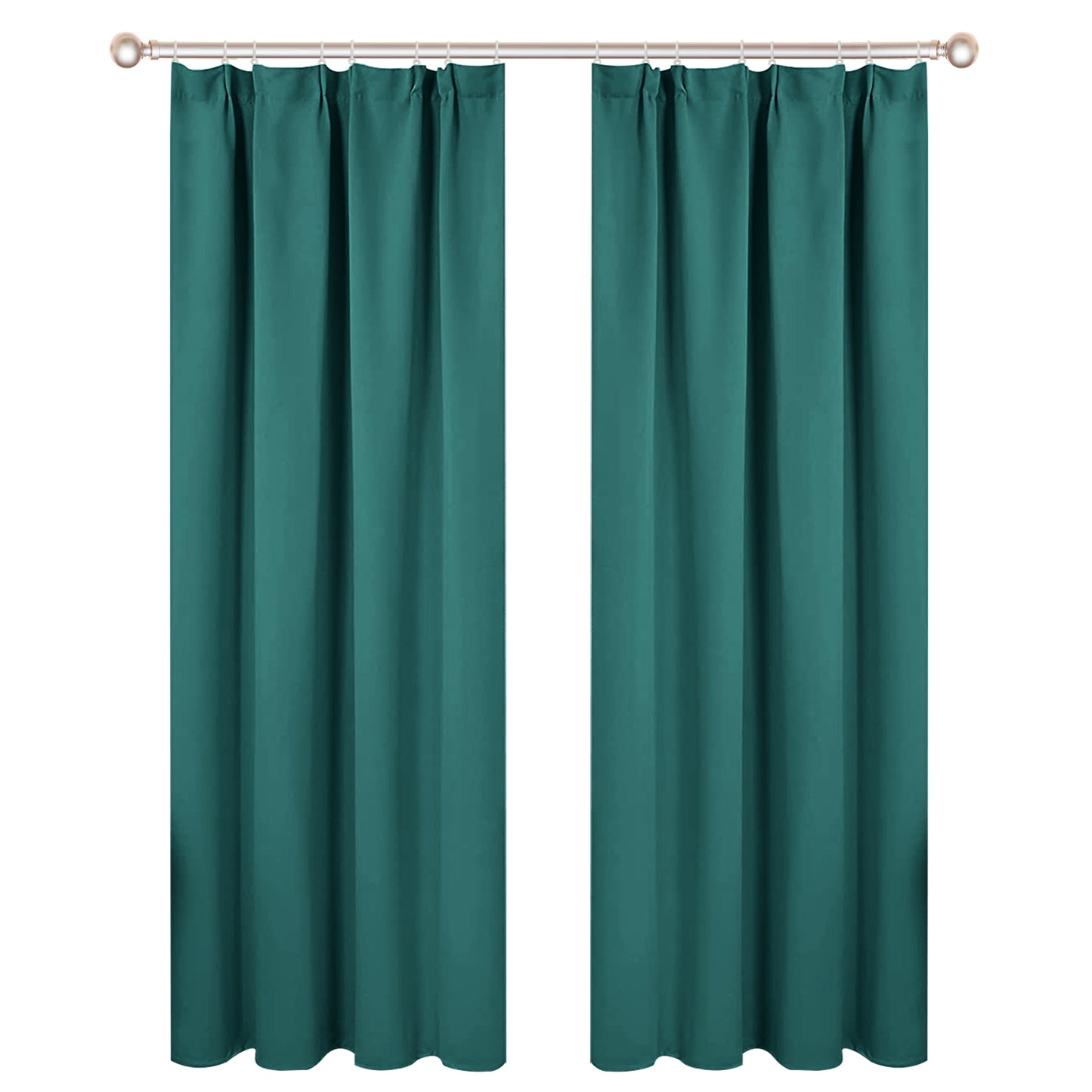 solid blackout curtain