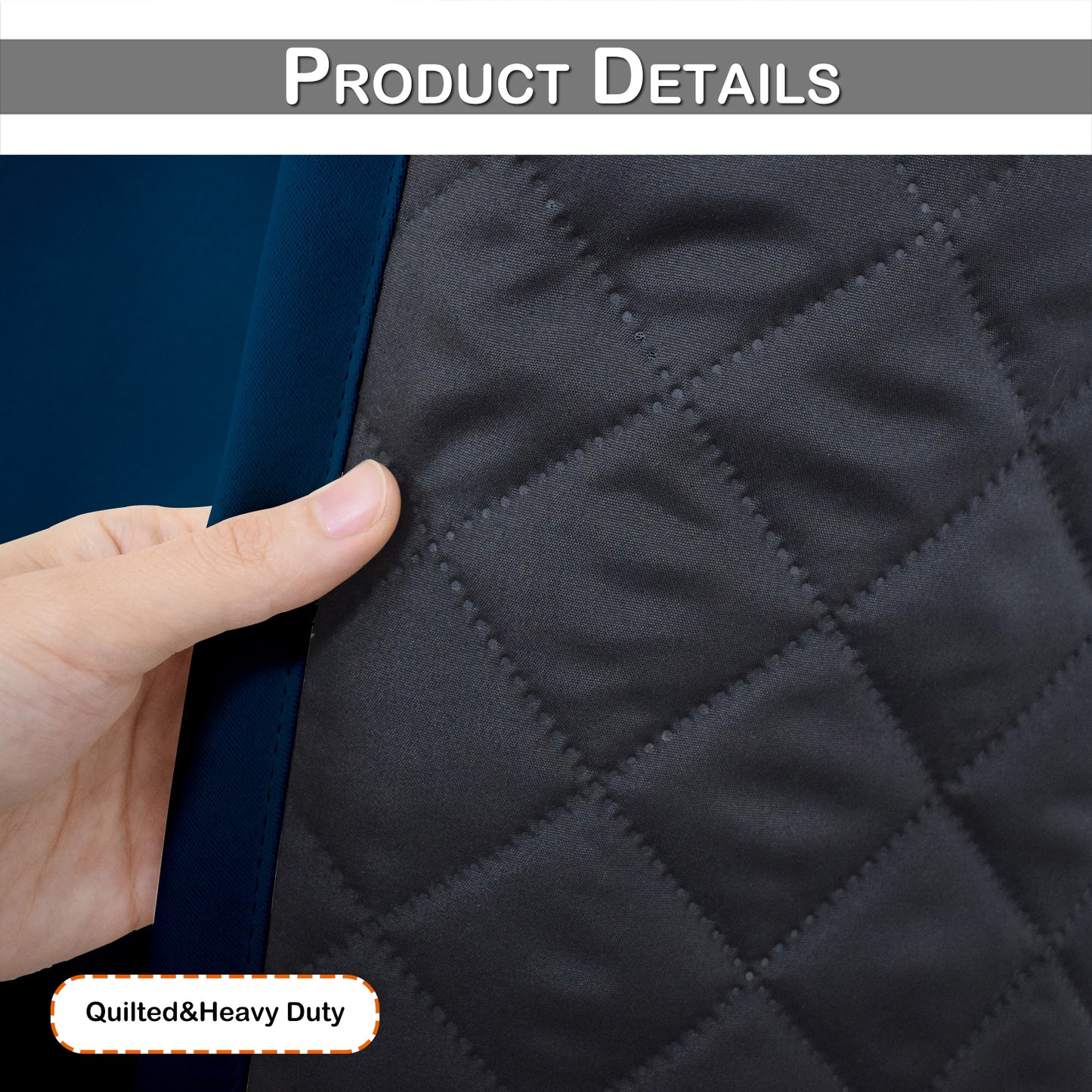 Heavy Duty Quilted Curtain