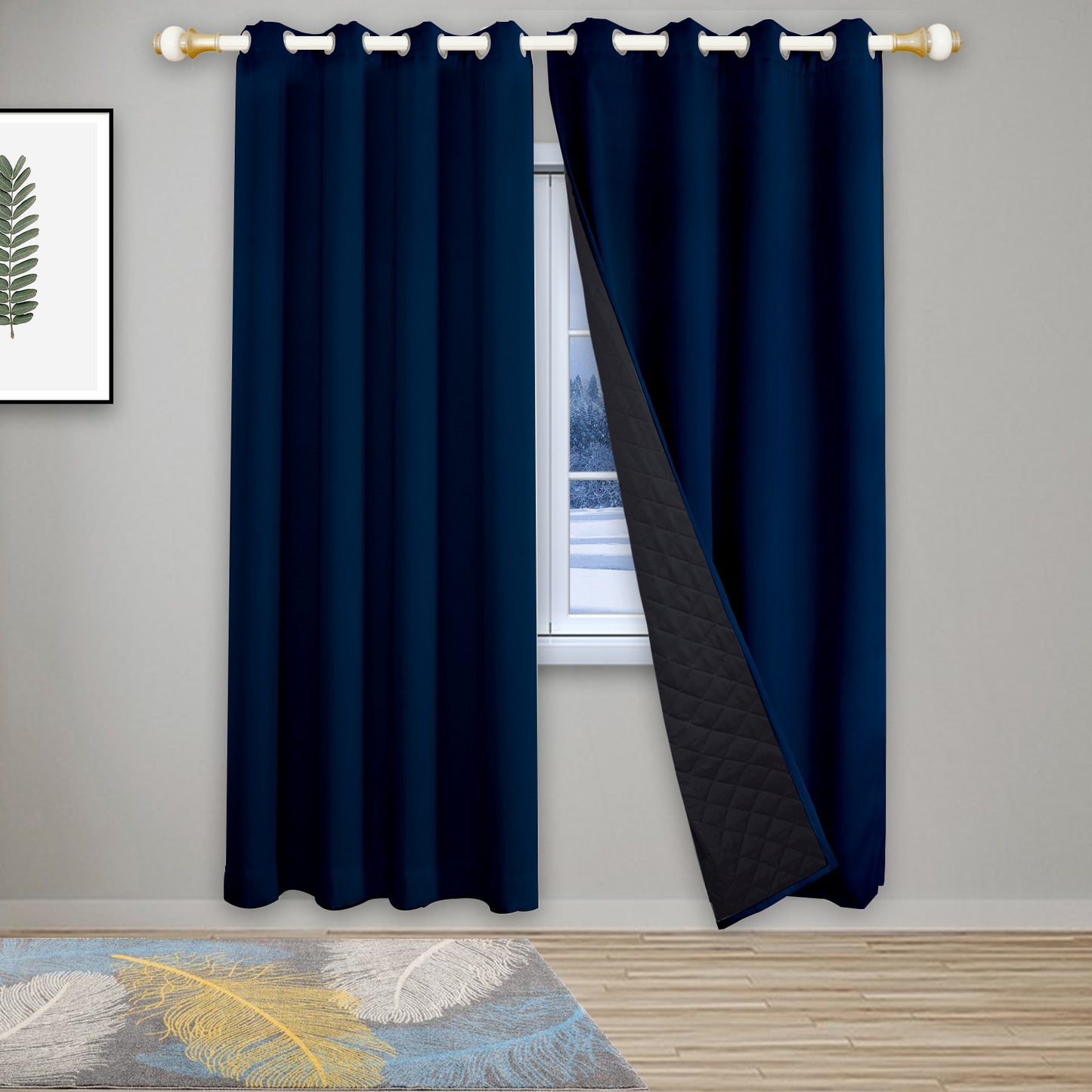 Heavy Duty Quilted Curtain