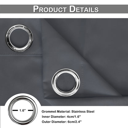Rideau imperméable pour patio extérieur