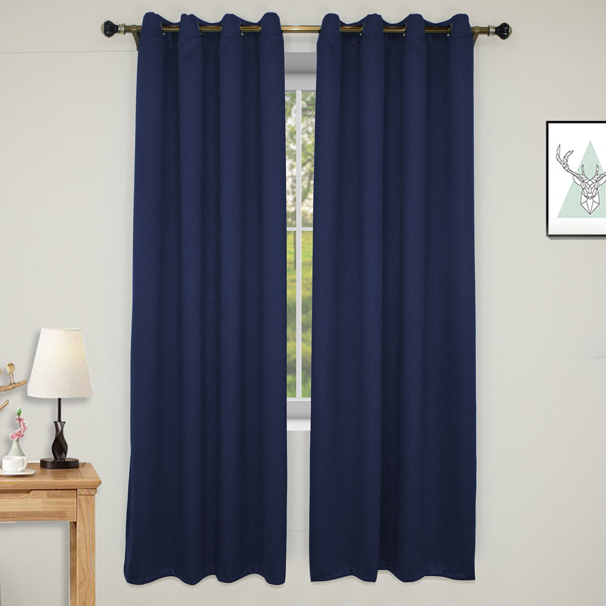 window curtain match for the curtain pole