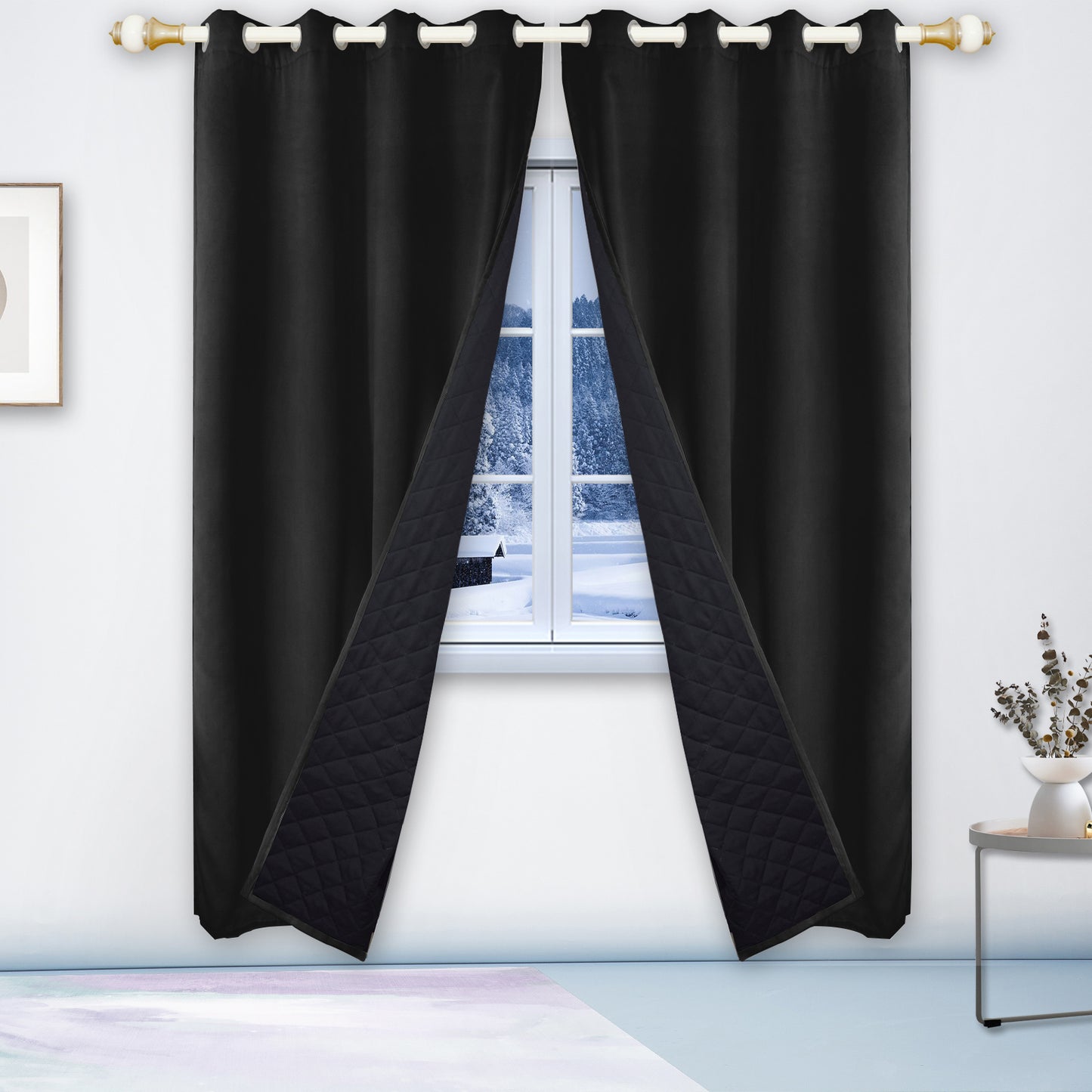 Heavy Duty Quilted Curtain