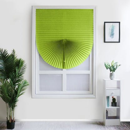 Selbstklebende Vorhänge, 1 Panel, Grün, 60*150cm/60*180cm/90*150cm/90*180cm