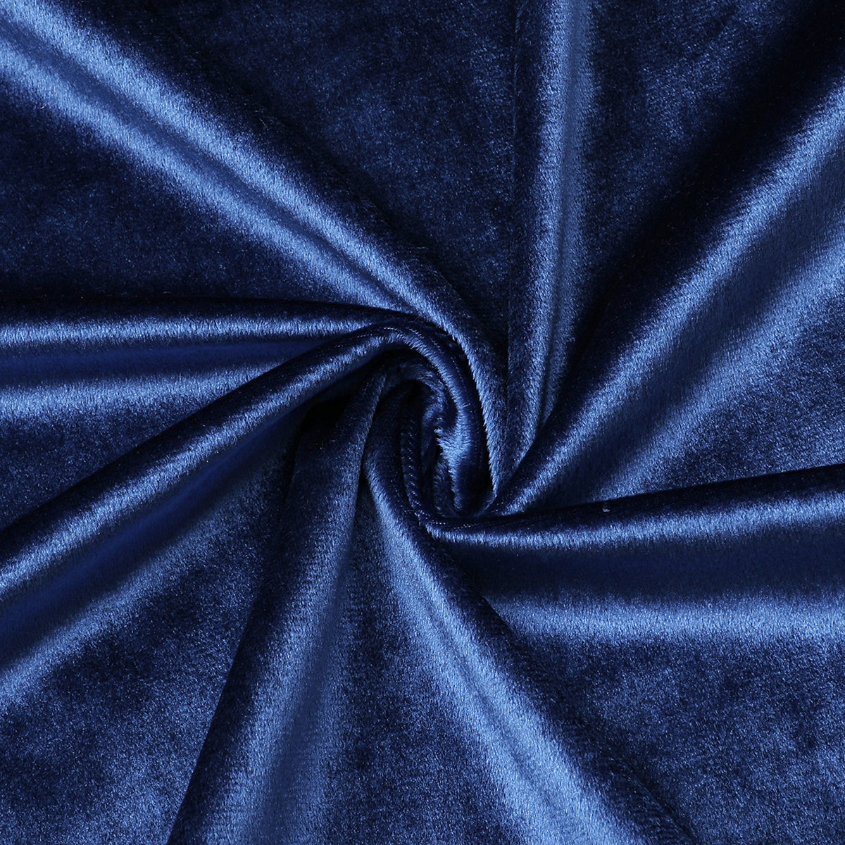 Rideaux en velours, 1 panneau, bleu, 132*164cm/132*214cm/132*244cm