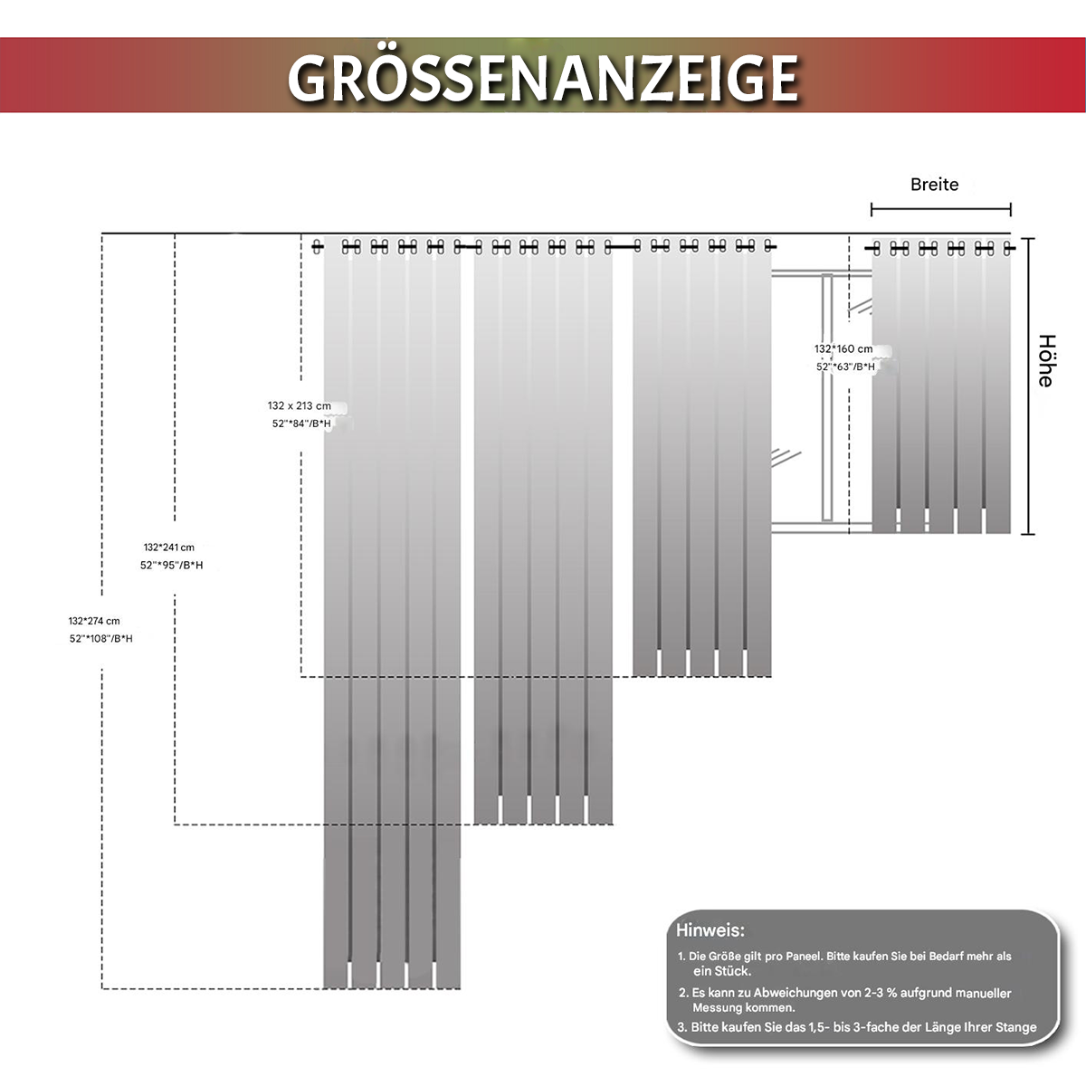 Rideau de Noël à carreaux · Rouge Vert · Style vintage