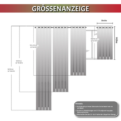 Rideau de Noël à carreaux · Rouge Vert · Style vintage