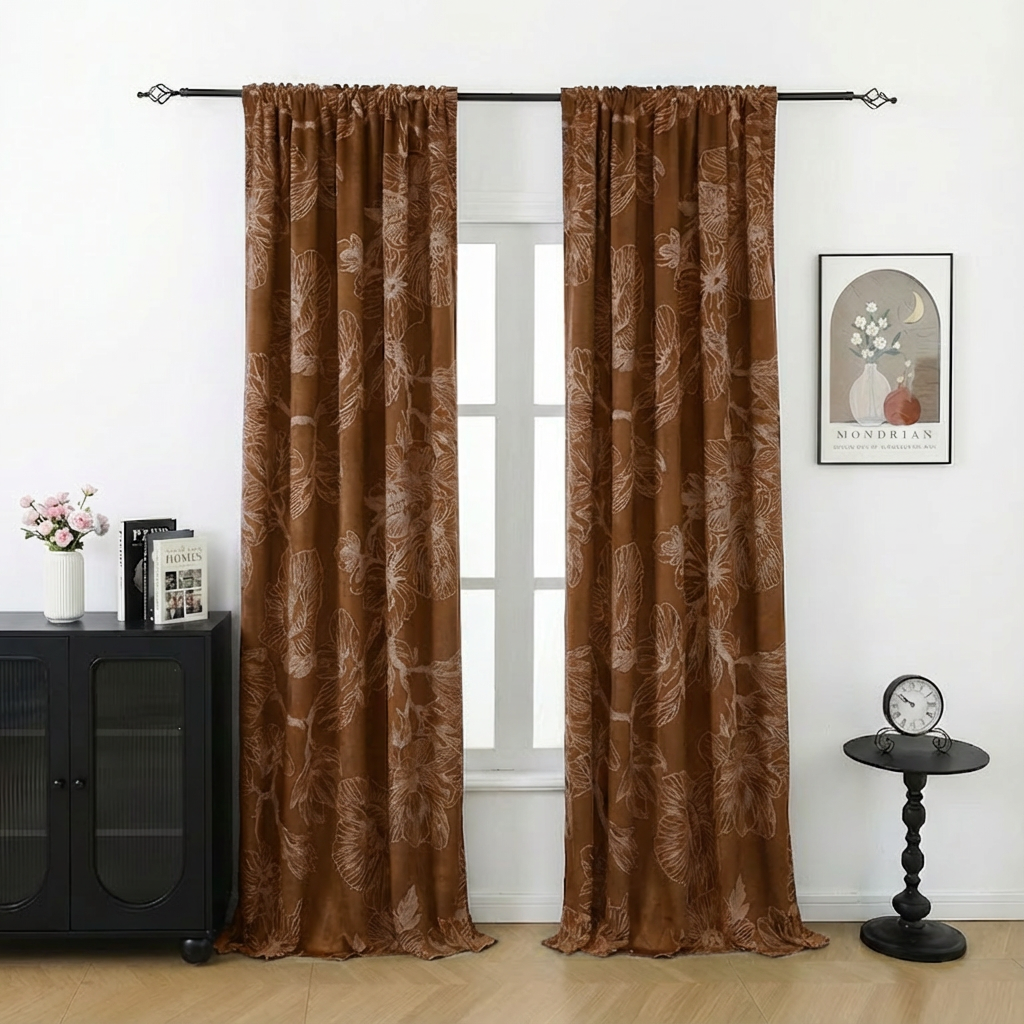 Florale Vorhänge nach Maß · Magnolia