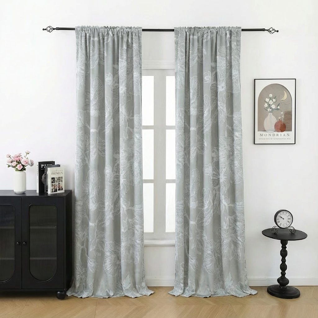 Florale Vorhänge nach Maß · Magnolia