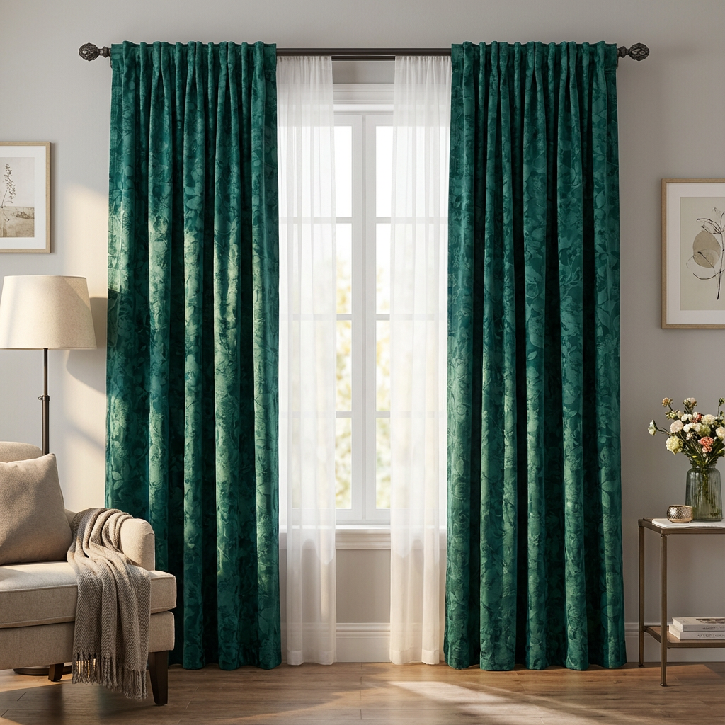 Romantic custom-made curtains · Rosalie