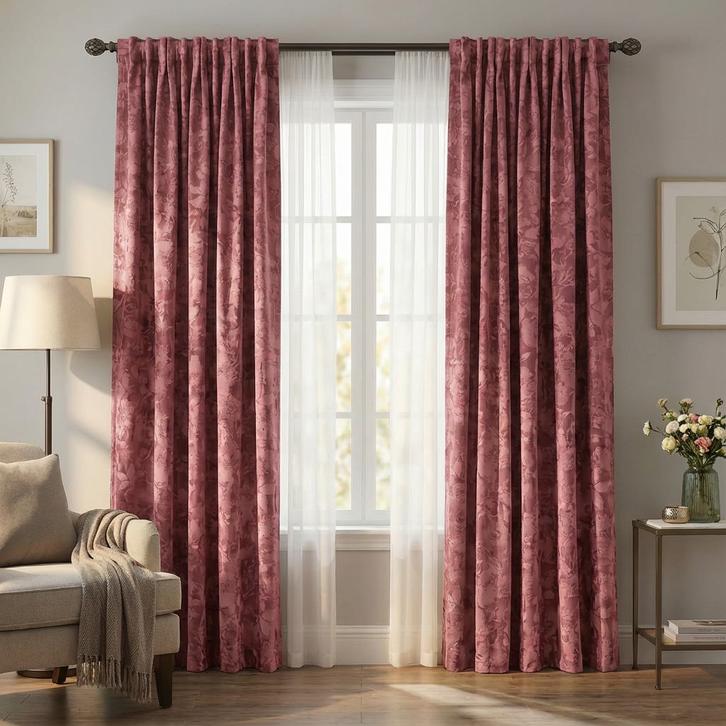 Romantic custom-made curtains · Rosalie