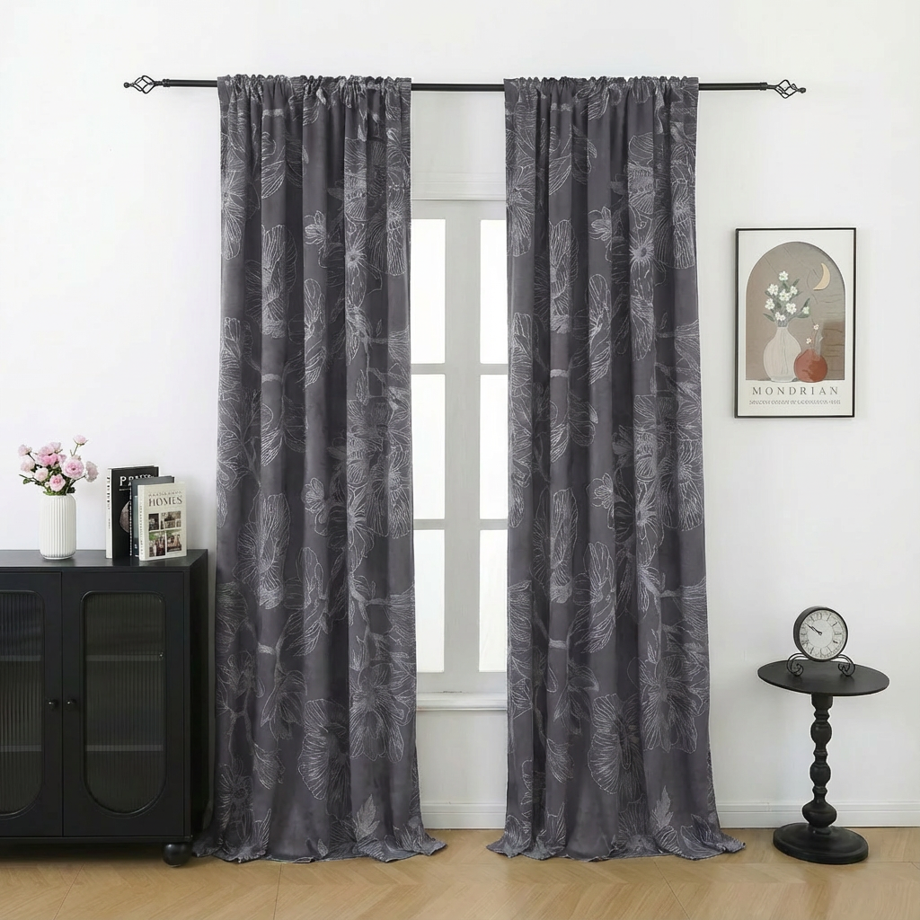 Florale Vorhänge nach Maß · Magnolia