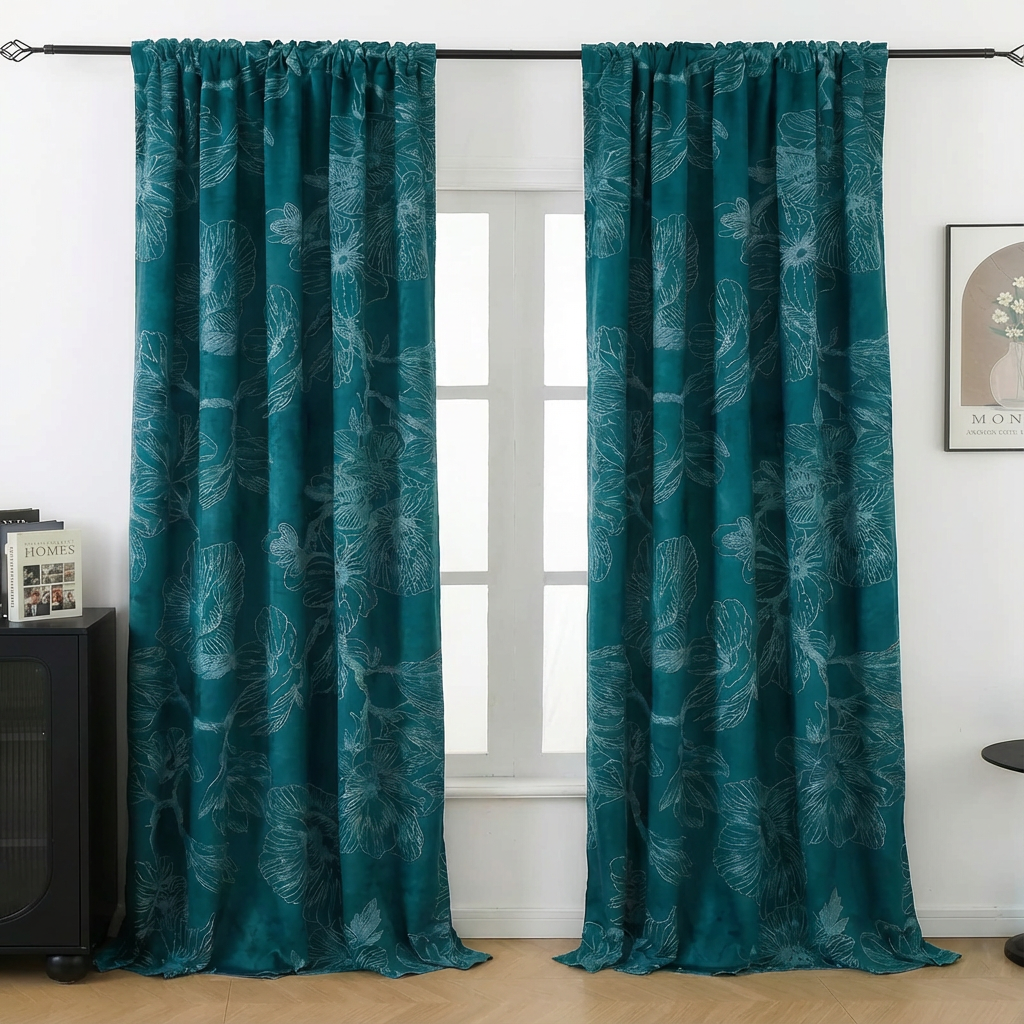 Florale Vorhänge nach Maß · Magnolia