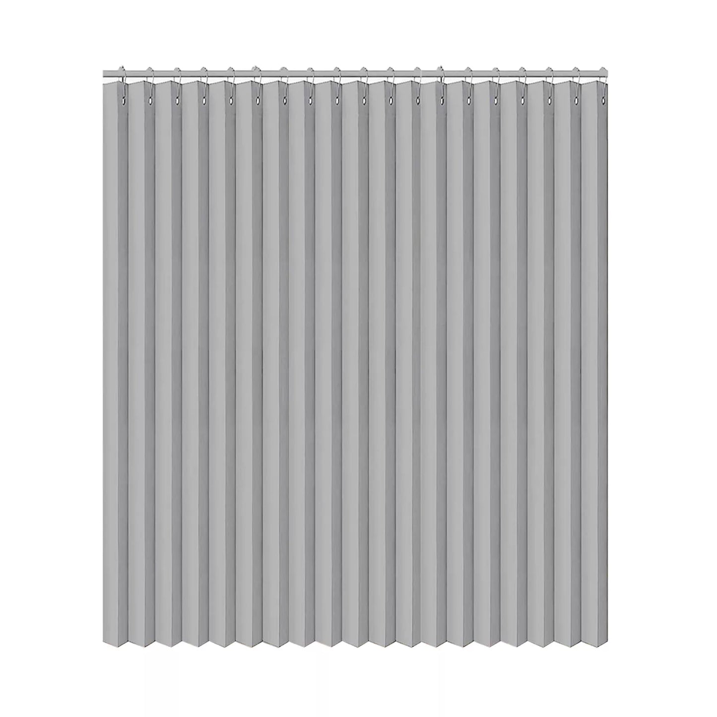 Extra großer Plissee-Vorhang, wasserdicht, für Türen, Badezimmer, Terrassentrennwand