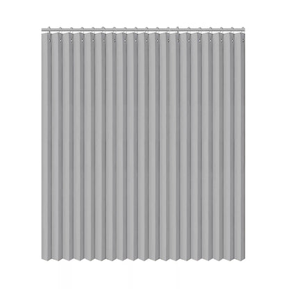 Extra großer Plissee-Vorhang, wasserdicht, für Türen, Badezimmer, Terrassentrennwand